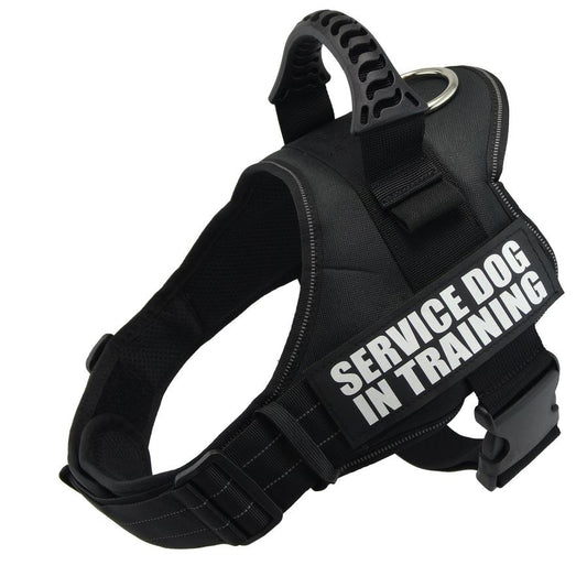 HKM-665235 Red Explosion-Proof Nylon Pet Chest Harness - Sizes XS to XXL