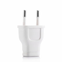 HKM-665235 Single Port USB Travel Charger - USB Black and White, EU & US Compatible, Compact Design