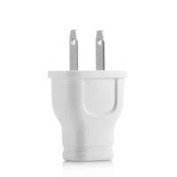 HKM-665235 Single Port USB Travel Charger - USB Black and White, EU & US Compatible, Compact Design