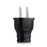 HKM-665235 Single Port USB Travel Charger - USB Black and White, EU & US Compatible, Compact Design