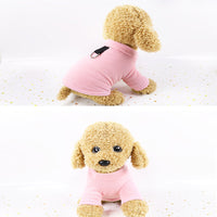 HKM-6655293 Casual Fleece D Buckle Dog Clothes in Shaking Velvet - Stylish and Comfortable Pet Apparel