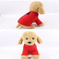HKM-6655293 Casual Fleece D Buckle Dog Clothes in Shaking Velvet - Stylish and Comfortable Pet Apparel