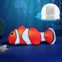 HKM-6655549 Electric Plush Toy Fish for Cats and Dogs with Vibration and Touch Sensation