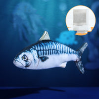 HKM-6655549 Electric Plush Toy Fish for Cats and Dogs with Vibration and Touch Sensation
