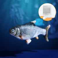 HKM-6655549 Electric Plush Toy Fish for Cats and Dogs with Vibration and Touch Sensation