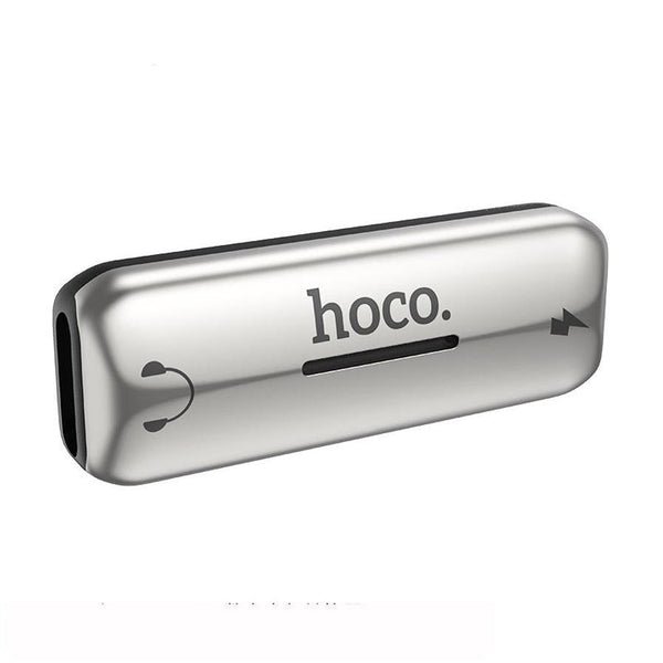 HKM-665555 Dual Lightning Digital Audio Converter for Apple Devices - Model LS27 - Compact Design, Charging & Audio Functionality