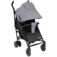 HKM-665555 Foldable 2-in-1 Portable Linen Baby Pram and Stroller for Travel