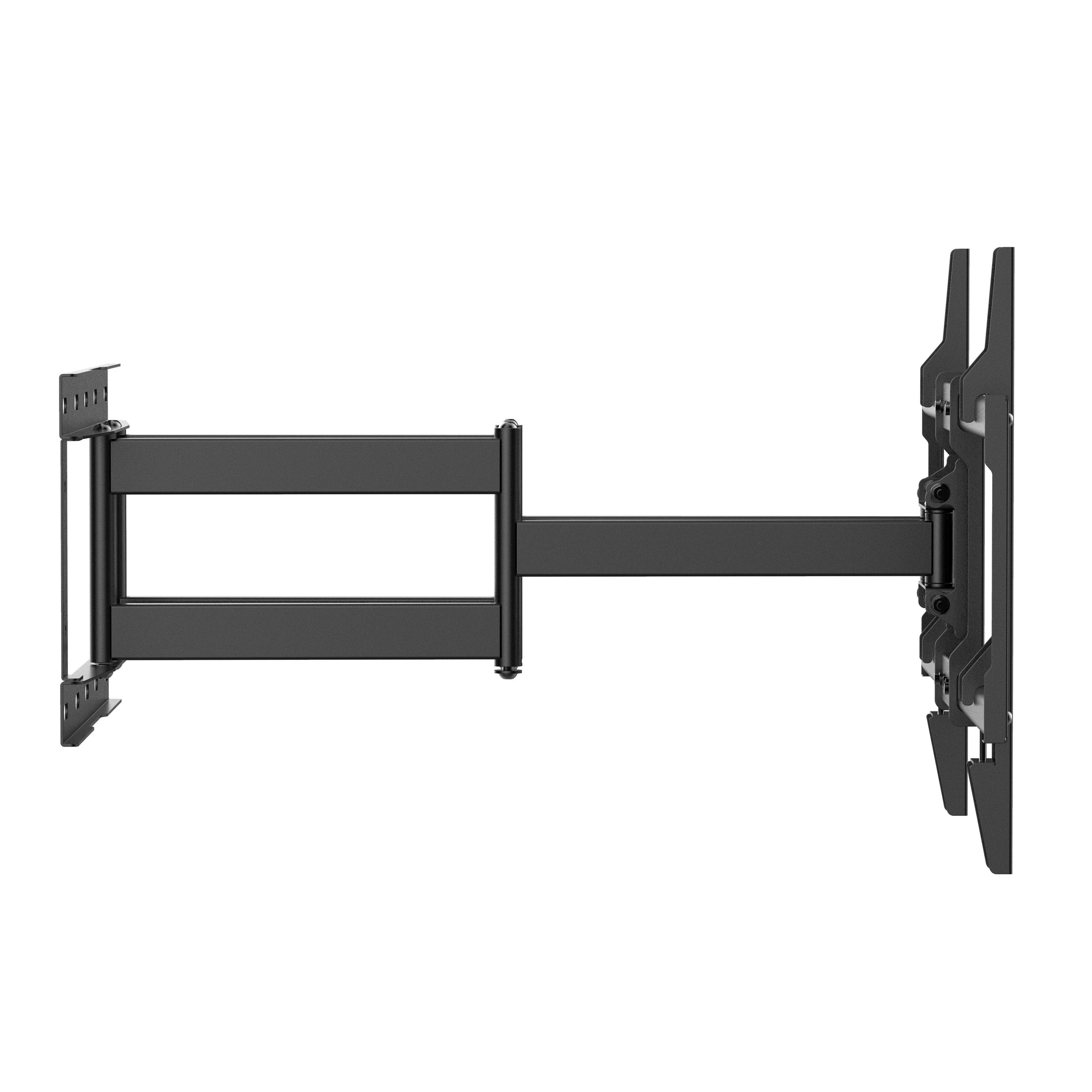 HKM-665875 Universal Full Motion TV Wall Mount Bracket for 32-98 Inch Screen, Adjustable Tilt and Swivel, VESA 600x400mm, Heavy Duty Design