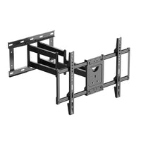 HKM-665875 Universal Full Motion TV Wall Mount Bracket for 32-98 Inch Screen, Adjustable Tilt and Swivel, VESA 600x400mm, Heavy Duty Design