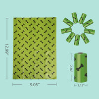 HKM-6659133 Eco-Friendly Pet Waste Garbage Bags - Thick, Fragrant, Multiple Roll Options