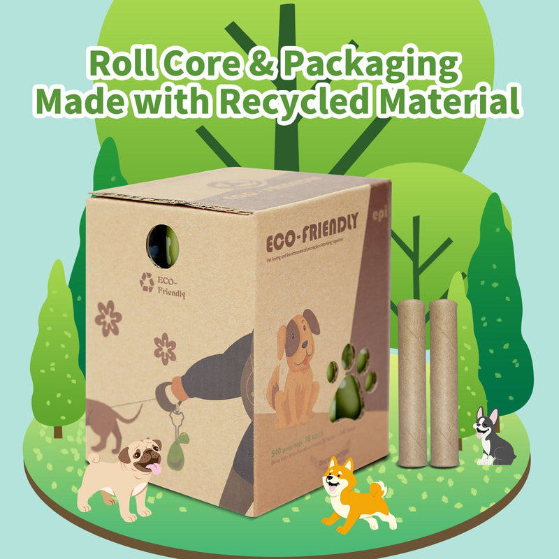 HKM-6659133 Eco-Friendly Pet Waste Garbage Bags - Thick, Fragrant, Multiple Roll Options