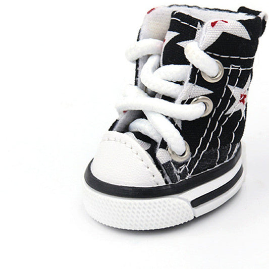 HKM-6659517 Soft Canvas Dog Shoes for All Seasons - Comfortable and Stylish in Various Colors