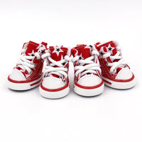 HKM-6659517 Soft Canvas Dog Shoes for All Seasons - Comfortable and Stylish in Various Colors