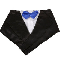 HKM-6660285 Elegant Dog Triangle Scarf for Weddings - Adjustable Neck Size 57-67cm, Waterproof Nylon & Silk Fabric