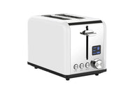 HKM-666259 Toaster 2 Slice Stainless Steel with LED Timer Display