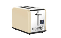 HKM-666259 Toaster 2 Slice Stainless Steel with LED Timer Display