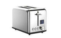 HKM-666259 Toaster 2 Slice Stainless Steel with LED Timer Display