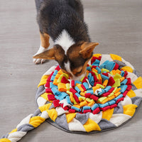 HKM-6663485 Candy-Scented Dog Sniffing Pad for Decompression Training - 40 x 76 cm, Shaker Velvet Material, 330 g