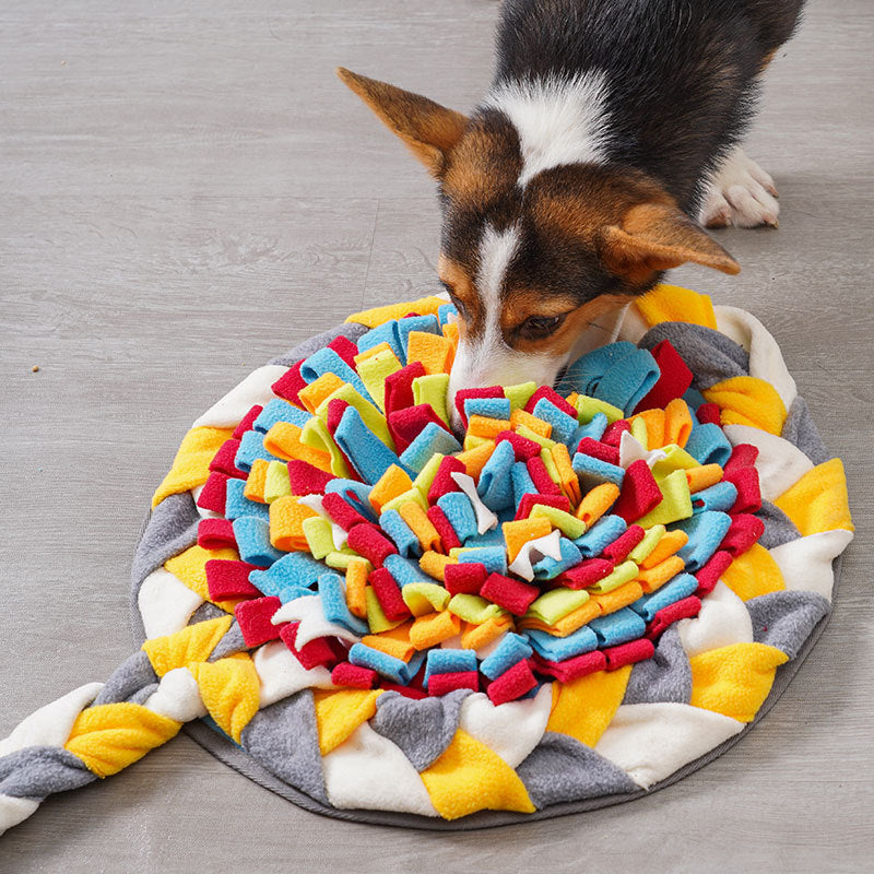 HKM-6663485 Candy-Scented Dog Sniffing Pad for Decompression Training - 40 x 76 cm, Shaker Velvet Material, 330 g