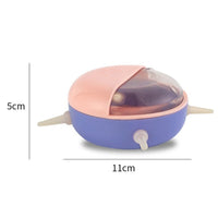 HKM-6665917 Kitten and Puppy Milk Feeder with 4 Teats - Safe Breastfeeding Bowl for Small Pets