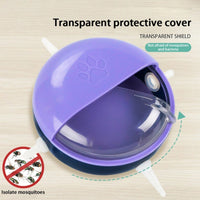 HKM-6665917 Kitten and Puppy Milk Feeder with 4 Teats - Safe Breastfeeding Bowl for Small Pets