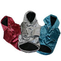 HKM-6666813 Fleece Hoodie for Small Dogs ¨C Cozy and Stylish Sweatshirt in Various Sizes