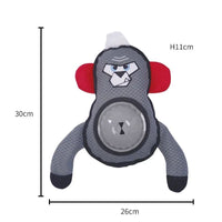 HKM-6668093 Interactive Gorilla Sound Paper Dog Toy - Bite-Resistant Puzzle for Engaging Play