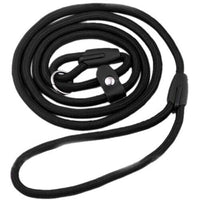 HKM-6668221 Nylon Solid Color Dog Leash - 130 cm Length, Available in Blue, Black, and Red