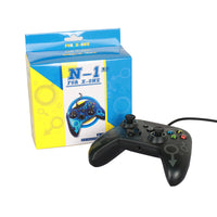 HKM-666835 USB Wired Gaming Controller for Xbox One and PC - Comfortable Ergonomics, Adjustable Vibration Feedback, Headset Port
