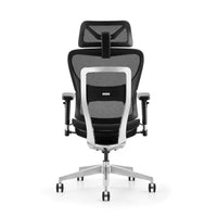 HKM-666963 High Back Adjustable Ergonomic Office Chair with Black Mesh and Aluminium Base
