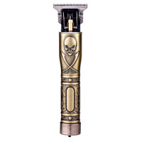 HKM-667155 Skull Head Rechargeable Hair Clipper with USB Charging
