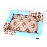 HKM-6672445 Cooling Dog and Cat Mat - Ice Silk Material with Oxford Cloth and Cotton Filling