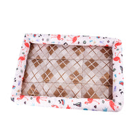 HKM-6672445 Cooling Dog and Cat Mat - Ice Silk Material with Oxford Cloth and Cotton Filling