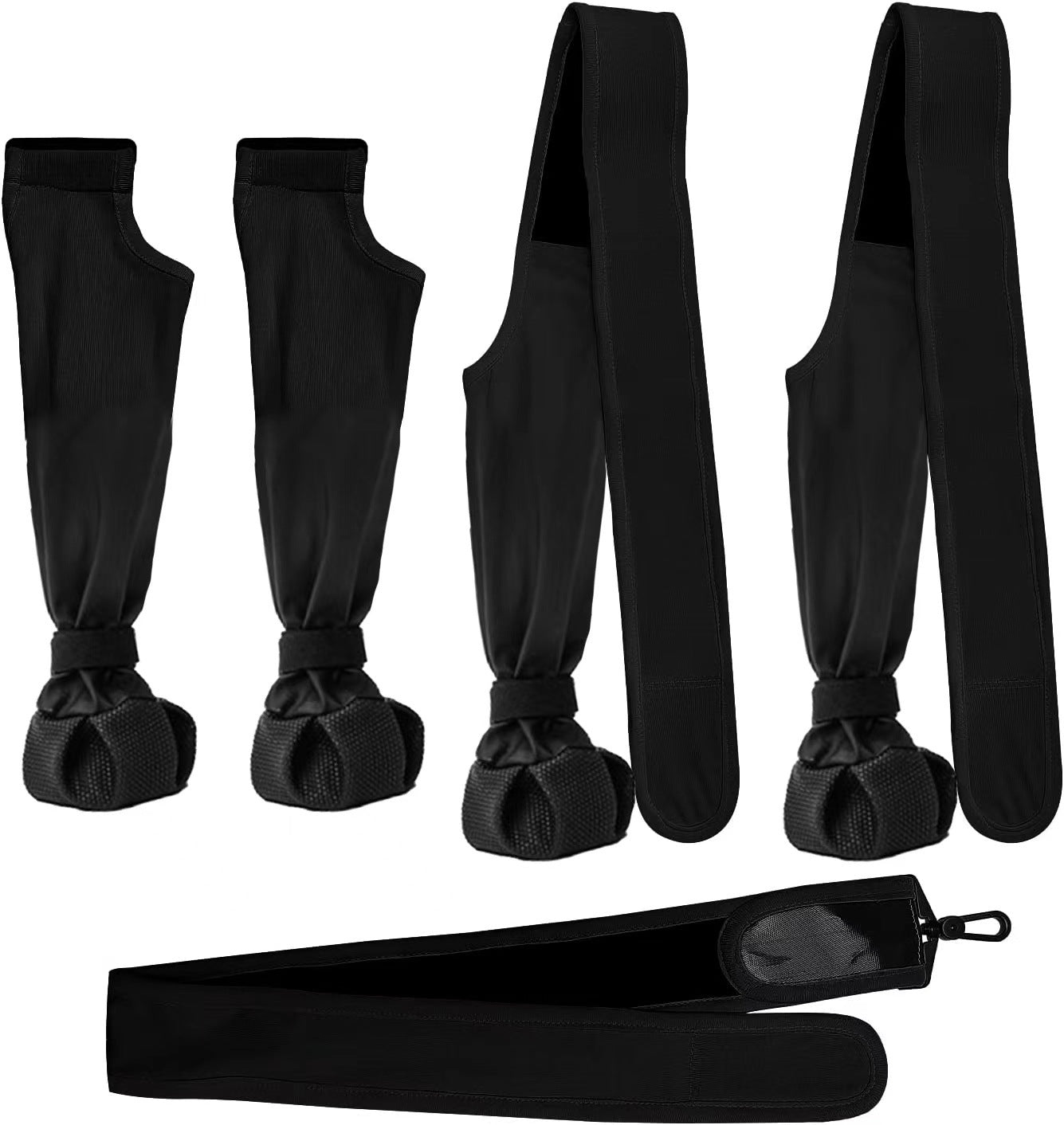 HKM-6673469 Waterproof Non-Slip Dog Boots for All Sizes - Anti-Dirty, Wear-Resistant Design