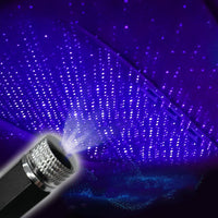 HKM-667347 USB LED Star Light for Car Roof, Purple, Compatible with GM Models