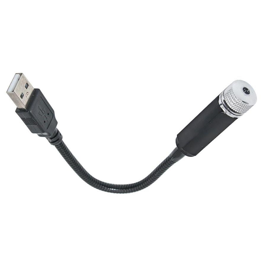 HKM-667347 USB LED Star Light for Car Roof, Purple, Compatible with GM Models
