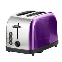 HKM-667411 Stainless Steel 2-Slice Electric Sandwich Toaster with Smart Features