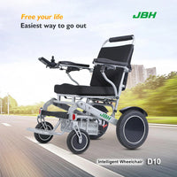 HKM-667539 40KM Range Electric Wheelchair with Dual Motors and 120kg Capacity for Outdoor Use