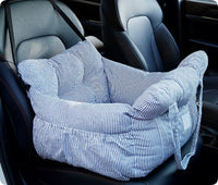 HKM-6676413 Pet Car Safety Seat Bed for Dogs and Cats – Multifunctional Driving Companion in Green