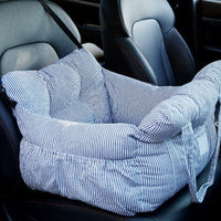 HKM-6676413 Pet Car Safety Seat Bed for Dogs and Cats – Multifunctional Driving Companion in Green