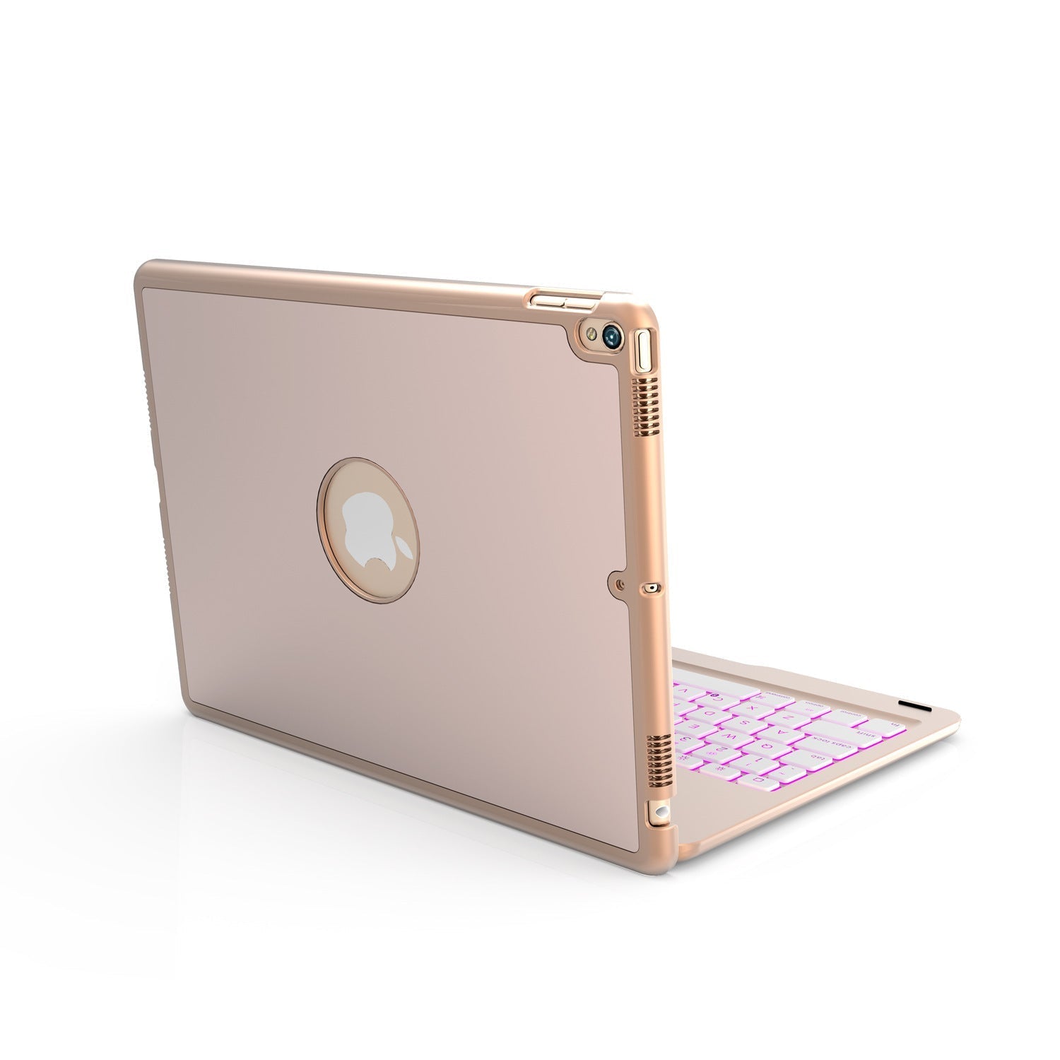HKM-667731 Metal Backlit Bluetooth Keyboard Case for iPad Pro 10.5 & iPad Air 2