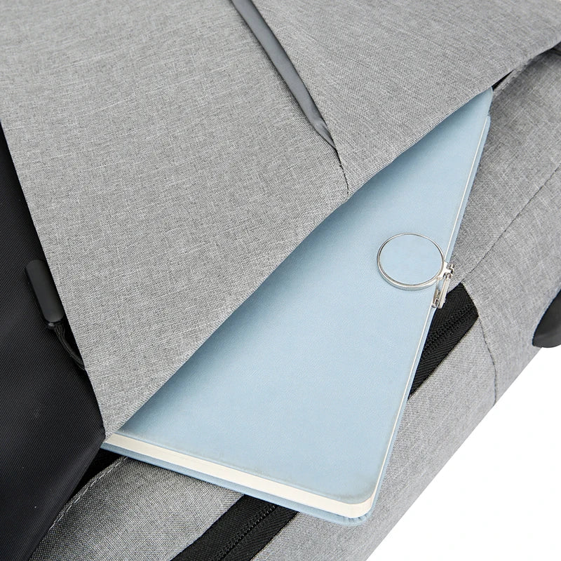 HKM-667731 Multi-Functional Waterproof Laptop Backpack with USB Charging Port