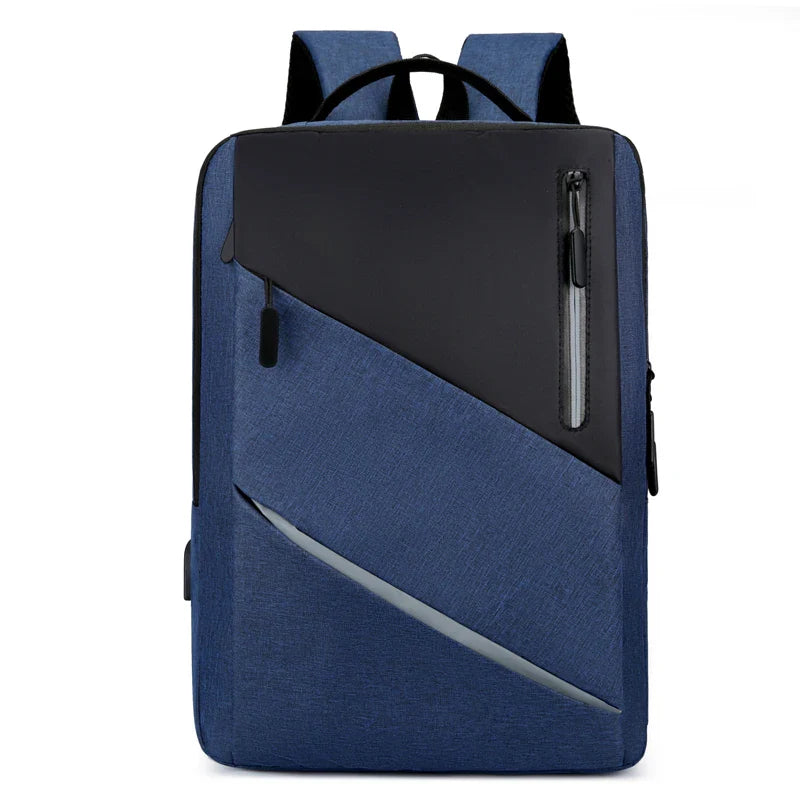 HKM-667731 Multi-Functional Waterproof Laptop Backpack with USB Charging Port