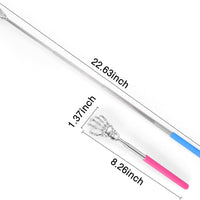 HKM-6677437 Retractable Cat Teaser Wand with Grooming Comb for Interactive Play and Bonding