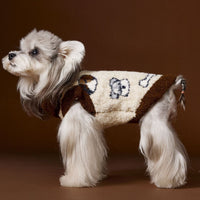 HKM-6678717 Lapel Sweater for Dogs in Various Sizes - Comfy and Stylish Pet Clothing