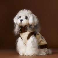 HKM-6678717 Lapel Sweater for Dogs in Various Sizes - Comfy and Stylish Pet Clothing