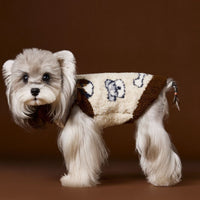 HKM-6678717 Lapel Sweater for Dogs in Various Sizes - Comfy and Stylish Pet Clothing