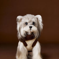 HKM-6678717 Lapel Sweater for Dogs in Various Sizes - Comfy and Stylish Pet Clothing