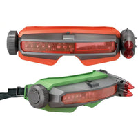 HKM-667923 Laser Combat Goggles with Lights and Music for Outdoor Games - Precision Shooting for Two Players