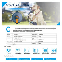 HKM-6679613 4G GPS Pet Tracker with Beidou Locator for Cats and Small Pets
